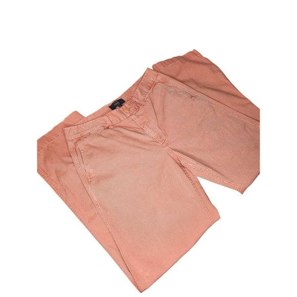 J.Crew Women's Sunday slim‎ Chino Peach Size 4 - Picture 3 of 8